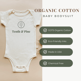 Spooky Season Organic Baby Bodysuit
