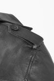 Parker Men's Leather Overcoat