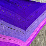 Ombre Stitch Sampler Shawl Pattern