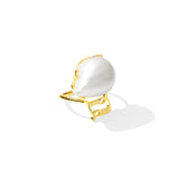 Beginning Sea Pearl Logo Ring