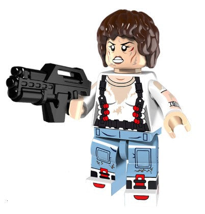Ellen Ripley Custom Minifig – Alien Hunt Commander– Slickpurchase