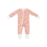 Pink Candy Cane (Convertible Zip Footies)