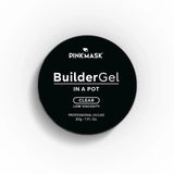 Pink Mask - Builder Gel Clear, 15ml and 30g
