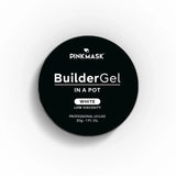Pink Mask - Builder Gel White, 15ml and 30g