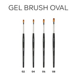 Pink Mask - Gel Brush Oval 08