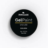 Pink Mask - Gel Paint Golden