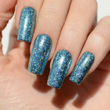 Pink Mask - Holographic Glitter #4