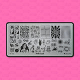 Pink Mask - Stamping Plate Boom! #78