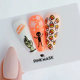 Pink Mask - Stamping Plate Horror #51