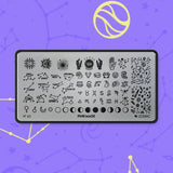 Pink Mask - Stamping Plate Zodiac #62