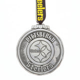 Pittsburgh Steelers Classic Round Ornament (Aluminum)