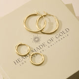 Plain Hoop Set