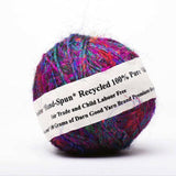 Premium Sari Silk Handspun Yarn – 100% Recycled Sari Silk