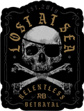 Lost At Sea Cross Bones Decal