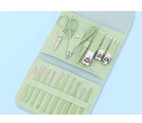 Nail Clippers Pedicure Kit – 16-Piece Grooming Set with Case