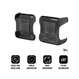 Smoked Taillight Covers for 2018-2026 Jeep Wrangler JL （OE LED Taillights）