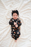 Pumpkins Black (Convertible Zip Footies)