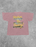 Underground Original Design: Rather Be Fishing, 3 Fish Boxy Cotton TShirt
