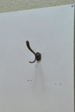 Residential Essentials 10605AP Vertical Double Robe coat Hook Aged Pewter