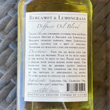 Reed Fragrance - Diffuser, Starter Kit - Bergamot & Lemongrass
