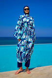 Rivamera Ocean-Inspired Beach Kimono - RP2513
