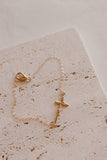 St. Joseph Lily Cross Bracelet