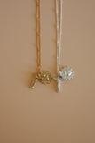 Sacred Heart and Crucifix in Sterling Silver