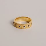 The Marielle Ring | 14k Gold & Sapphire