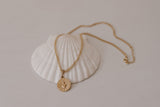 Most Sacred Heart Coin Link Necklace