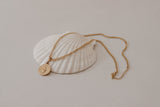 Most Sacred Heart Coin Link Necklace
