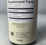 BioWizdom Ashwagandha Tincture 1 oz Bottle
