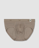 Rough Knit Mid Rise Brief Sardinia Tan