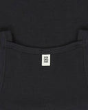 Rough Knit Tank Black