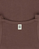 Rough Knit Tank Dutch Cocoa