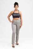 Roxy Fashion Leather Halter Top