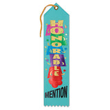 Beistle AR074 Honorable Mention Award Ribbon Pack Of 6