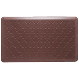 Bibb Home Trellis Embossed Anti Fatigue Foam Kitchen Mat