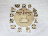 3D Back Vintage Truck with Interchangeable Cargo