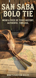 THE SAN SABA BOLO TIE ~RUGGED-AUTHENTIC-TIMELESS