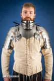 Pauldrons with Besagew 15th Cent. 1,6 mm Polished
