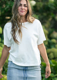 Short Sleeve White Essential Relaxed T-shirt