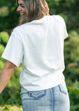 Short Sleeve White Essential Relaxed T-shirt