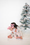 Snow Day (Convertible Zip Footies) - Pink