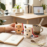 Soft Fabric Boba Keychain 3 Pack Kawaii Bag Charm Accessory