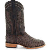 Soto Boots Mens Out of the Wild Brown Ostrich Print Boots H50031