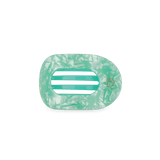 Spring Splash Small Flat Round Hair Clip