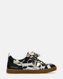 Steve Madden Wyatt Black Cow Print