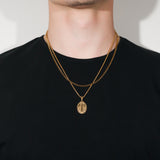 Saint Mary Necklace Set