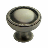 Strategic Brands 17021 1.25 in. Satin Antique Nickel Vanilla Guerlain Border Knob