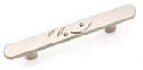 Laurey 37328 3 in. Graffiti Pull Satin Nickel
